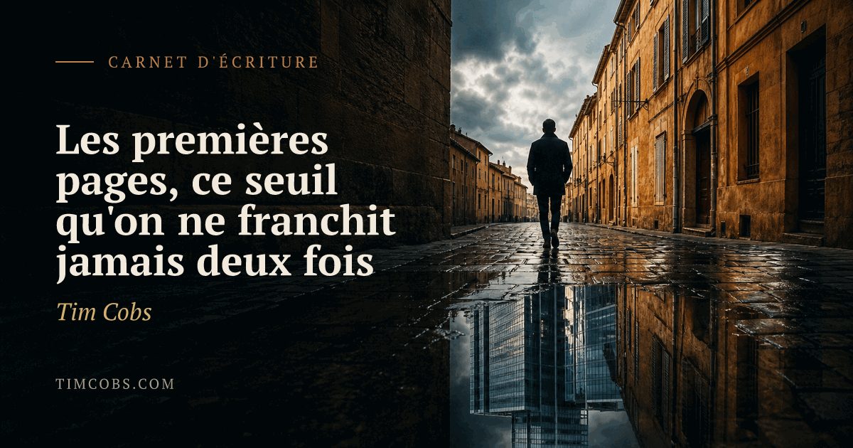 Illustration de l'article Les premières pages, ce seuil qu'on ne franchit jamais deux fois